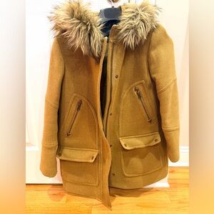 J. Crew Chateau Parka in Italian Stadium Wool